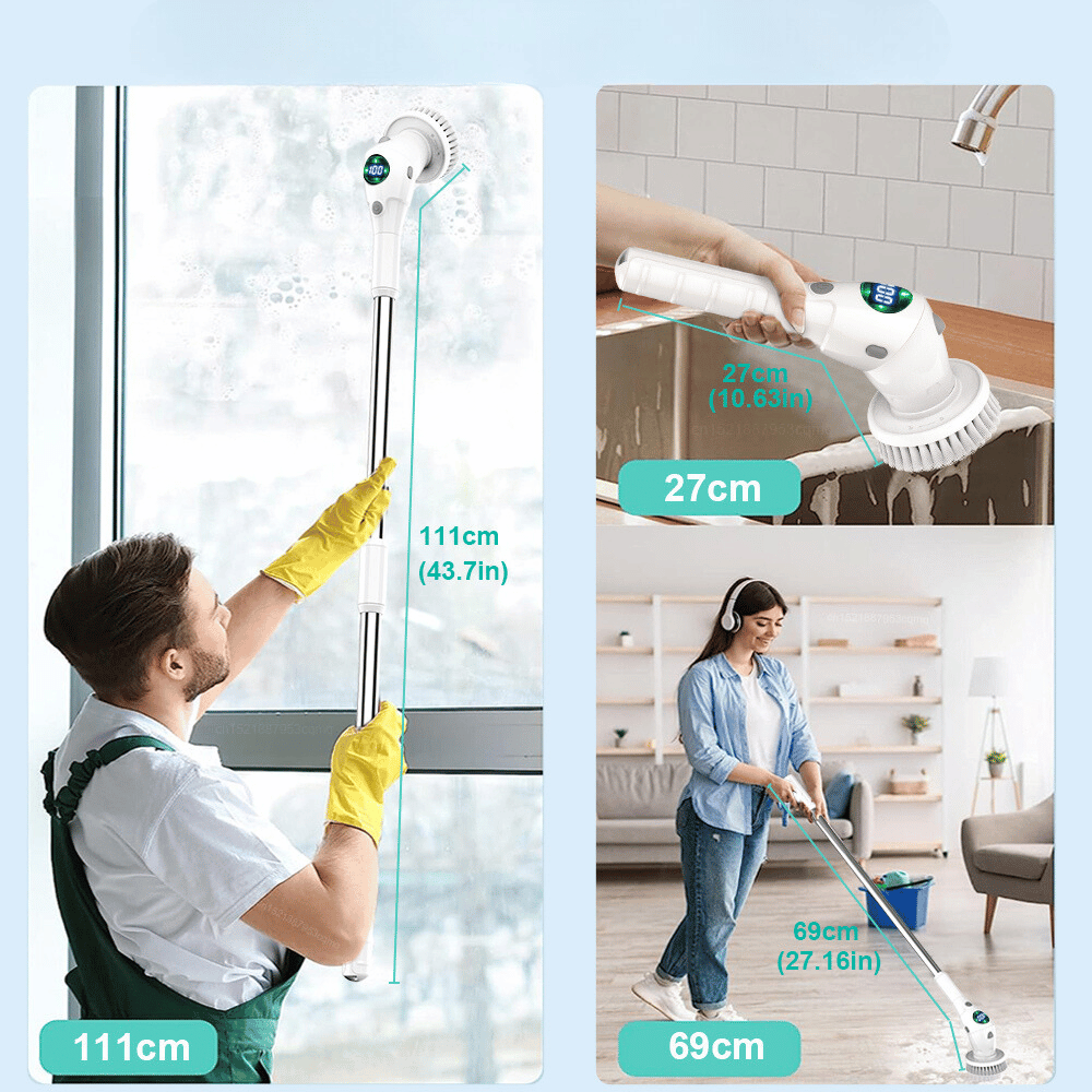 8 In 1 Electric Cleaning Brush